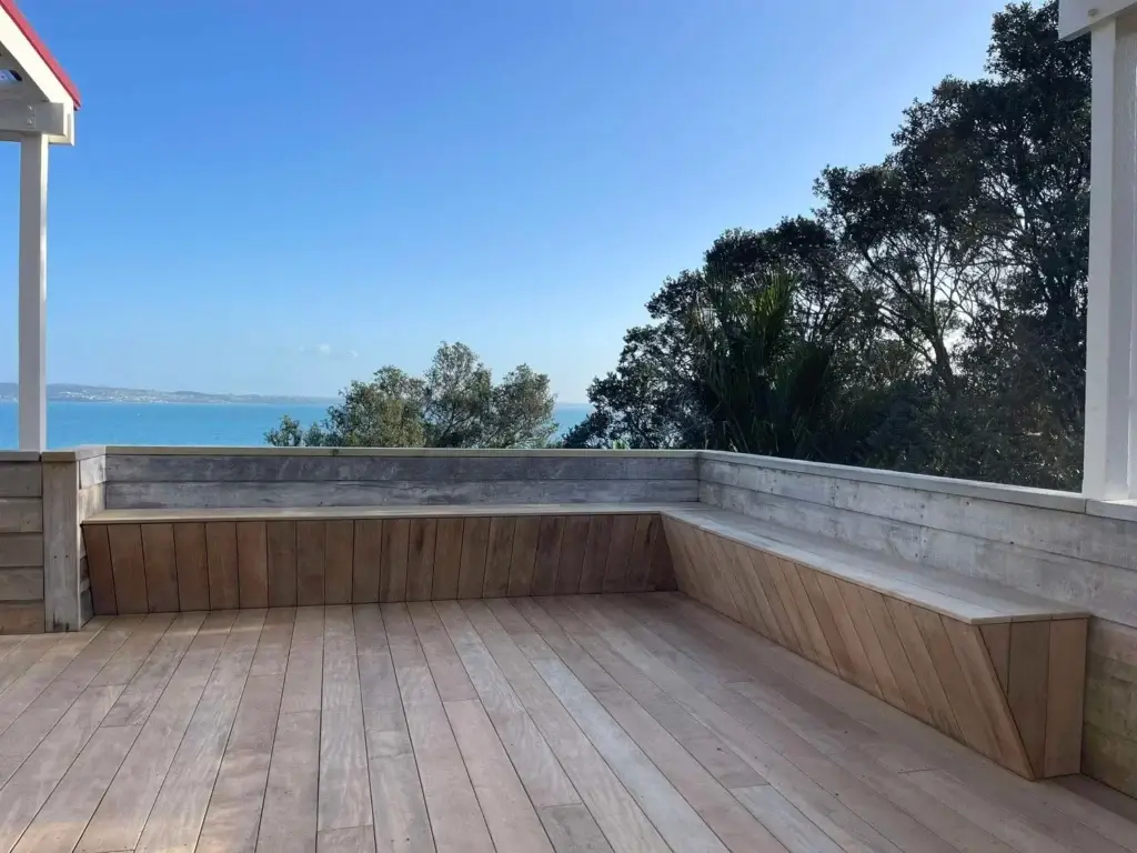 Vitex decking Waiheke Island