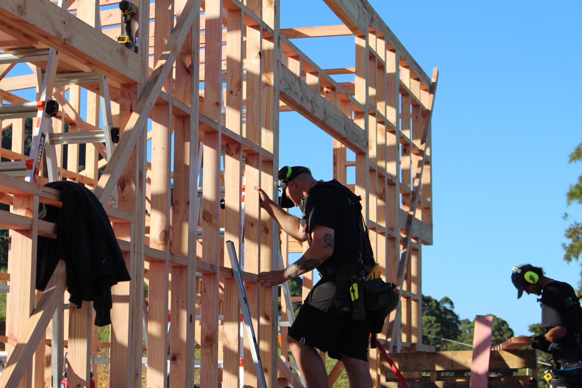 MJones Building renovation project on Waiheke Island
