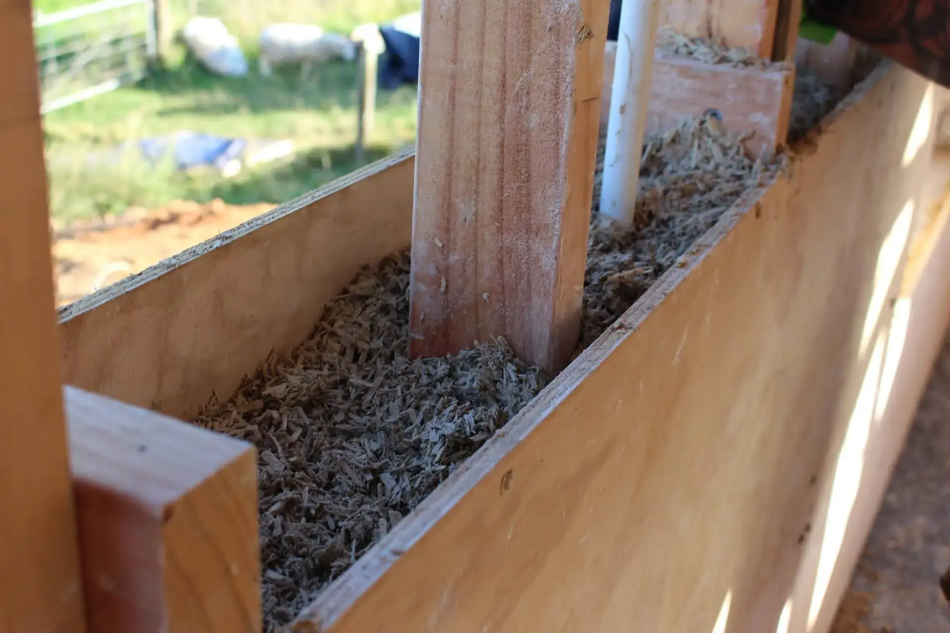 Thermal performance of a hempcrete wall, insulation and thermal mass — MJones Building