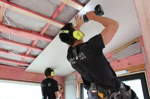 Structural work on the 1940s cottage